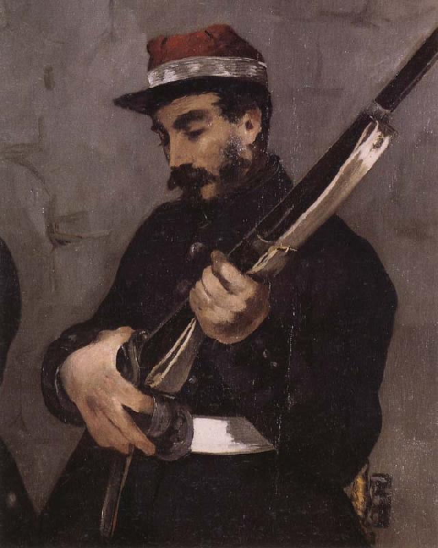 Edouard Manet Details of The Execution of Maximilian oil painting image